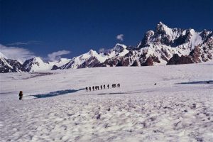 Indian Soldiers on the Siachen Glacier