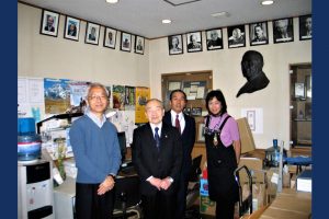 At Japanese Alpine Club office