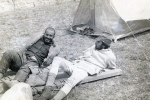 At base camp end of rescure-with Zerksis Boga