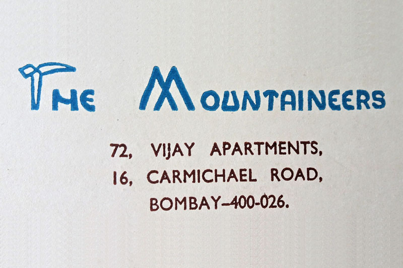 Chairman of The Mountaneers - Club 1972 - 2007 -35 years