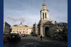 Famous Trinity College, Dublin, where award ceremony was held