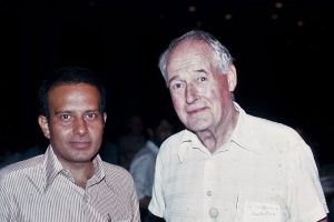 Harish with H Adams Carter famous American editor