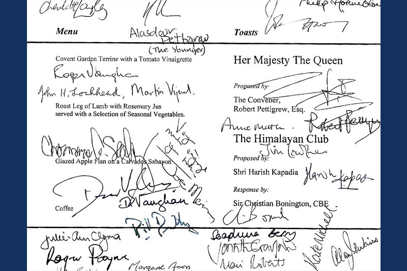 London  HC Reunion Lecture