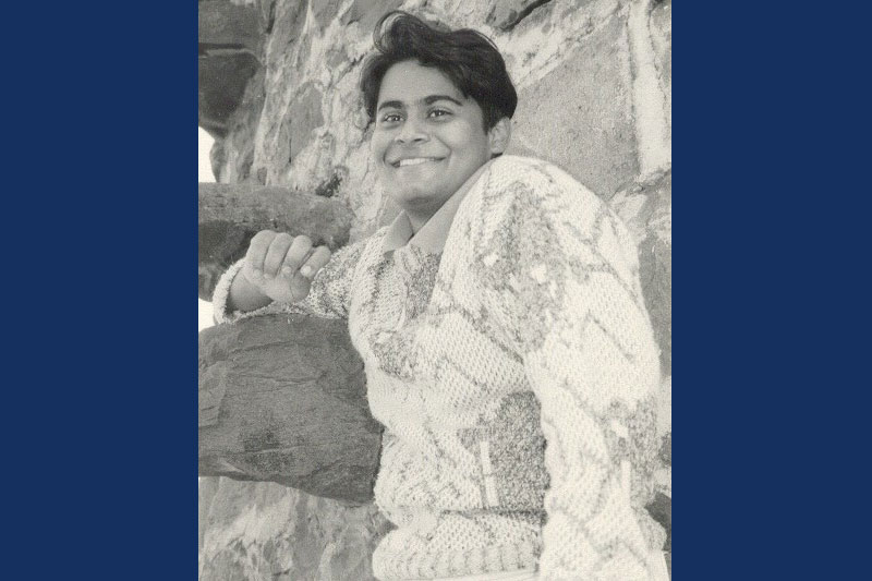 Nawang on local trek