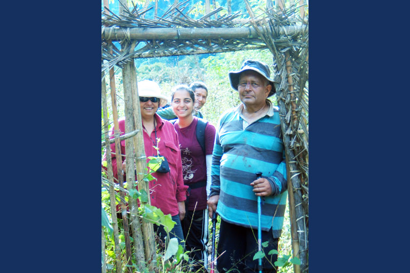 Reached safety in Lapti valley