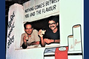 Two HJ EDitors Muslim Contractor, right, and Harish