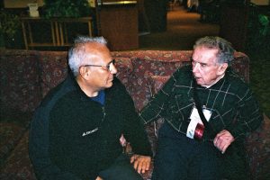 With Dr Charles Houston