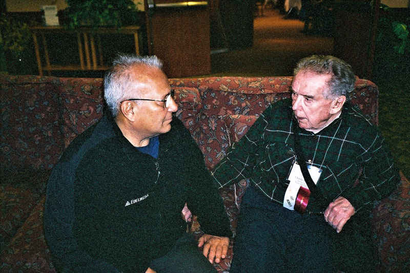 With Dr Charles Houston