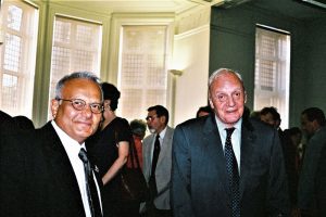 With Lord Chorley, former President