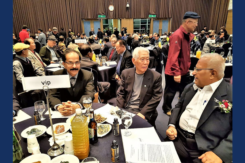 With Mr Nakamura at award party