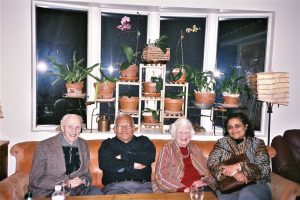 With Mr and Mrs Robert Bates