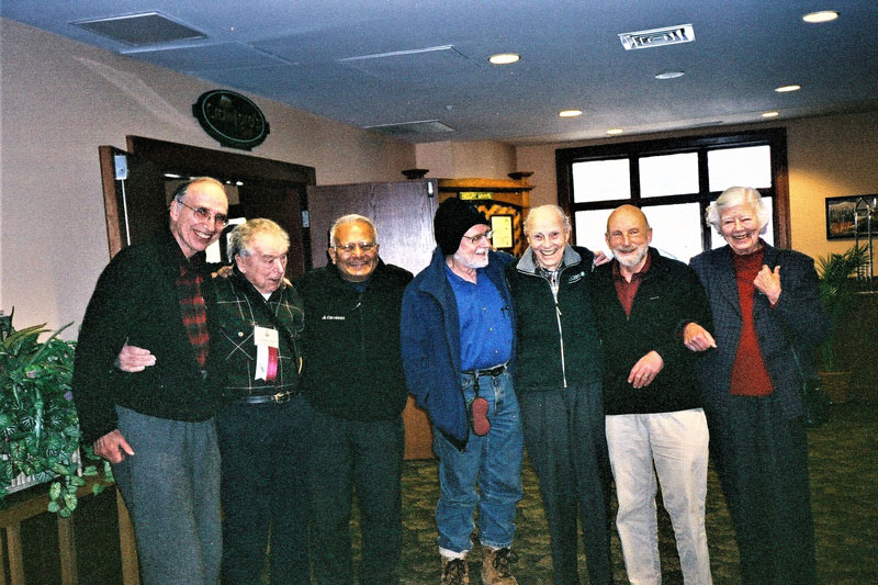 With senior members of the AAC