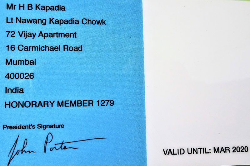 Alpine Club, London (1995)