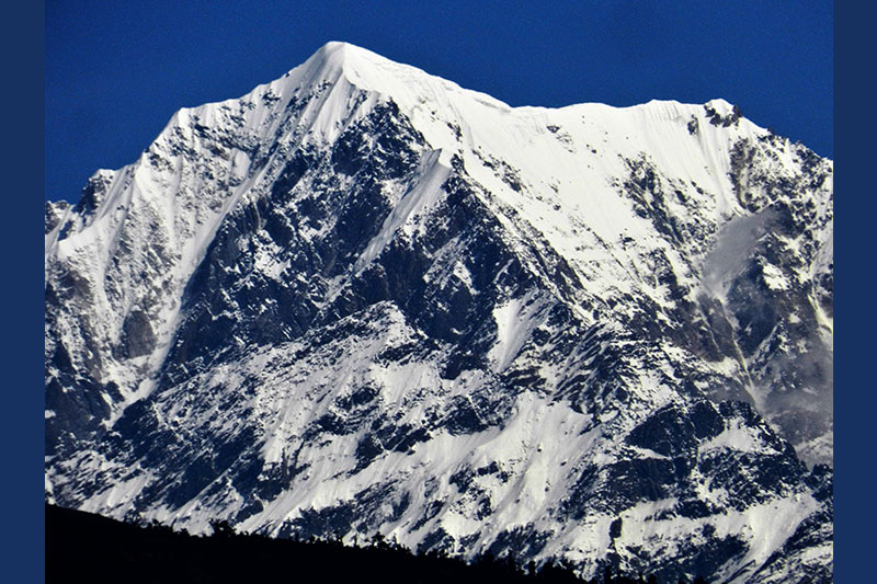Tharkot South Face from the valley