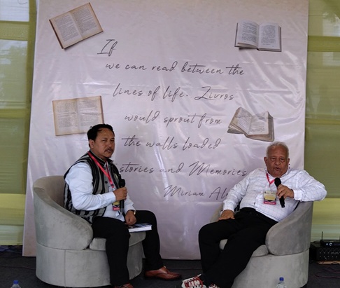 Lit Fest Talk-nterview by Harish Kapadia