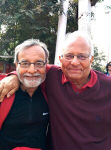 Vijay and Harish Pachmarhi in 2017